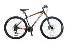 Велосипед 29 Leon TN-90 AM 14G DD Al черно-бело-оранжевый 2016