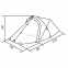 Двухместная трехсезонная палатка Redpoint Y2 RPT045 8