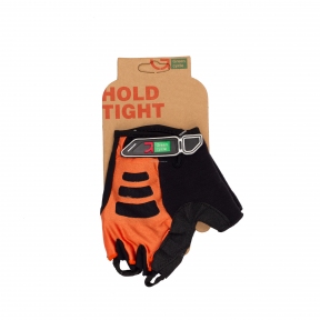 Перчатки Green Cycle NC-2507-2015 MTB Gel без пальцев оранжево-черные