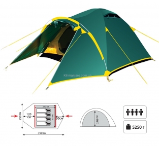 Универсальная палатка Tramp Lair 4