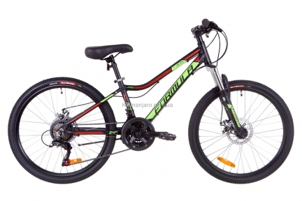 Велосипед 24 Formula ACID 1.0  14G  DD   рама-12,5 Al черно-зеленый с красным (м) 2019