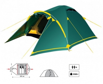 Универсальная палатка Tramp Stalker 2