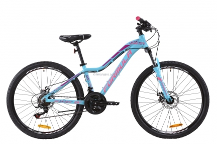 Велосипед   27.5 Formula MYSTIQUE 1.0 AM DD рама-17,5 перламутрово-голубой с розовым 2020