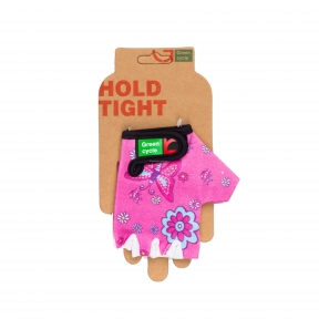 Перчатки Green Cycle NC-2529-2015 Kids без пальцев розовые
