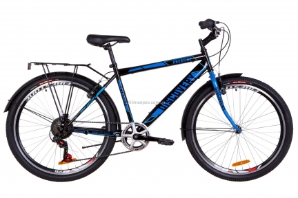 Велосипед 26 Discovery PRESTIGE MAN черно-синий 2019