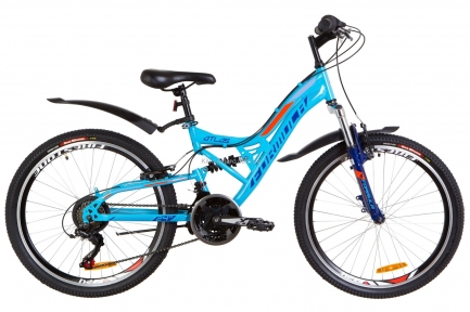 Велосипед 24 Formula ATLAS синий с оранжевым 2019