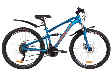 Велосипед 26 Formula BLAZE DD синий с оранжевым 2019
