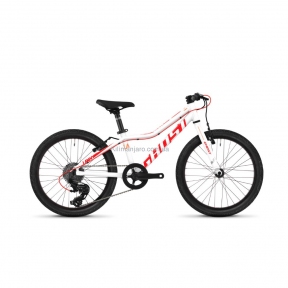 Велосипед Ghost Lanao R1.0 20 бело-красный 2019