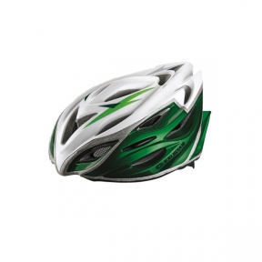 Шлем EXUSTAR BHR104-1  22 отверстия, регулятор, зеленый, размер L 59-60 см