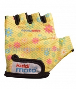 Перчатки детские Kiddi Moto жёлтые с цветами