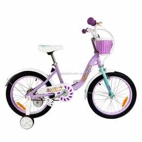 Велосипед детский RoyalBaby Chipmunk MM Girls 16, OFFICIAL UA, фиолетовый