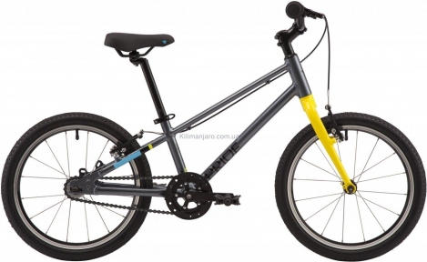 Велосипед 18 Pride GLIDER 18 2020, серый