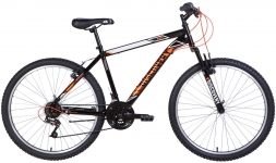Велосипед 26 Discovery RIDER AM   черно-оранжевый 2021