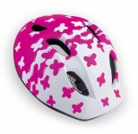 Шлем детский MET Buddy / Super Buddy White Pink Butterflies matt