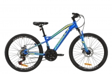 Велосипед   24 Formula BLACKWOOD 2.0 AM DD сине-желто-салатовый 2020