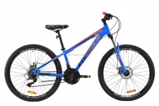 Велосипед   26 Formula MOTION AM DD рама-13 сине-черно-оранжевый 2020