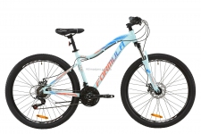 Велосипед   27.5 Formula  PINA AM DD рама-17,5 бирюзово-синий с коралловым 2020