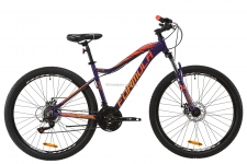 Велосипед   27.5 Formula  PINA AM DD рама-17,5 фиолетовый с оранжевым 2020