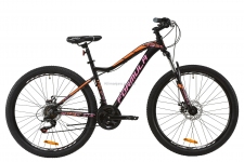 Велосипед   26 Formula MYSTIQUE 1.0 AM DD черно-оранжевый с сиреневым (м) 2020