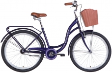 Велосипед 26 Dorozhnik AQUAMARINE   темно-фиолетовый 2021