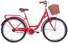 Велосипед 26 Dorozhnik CRYSTAL   красно-белый 2021