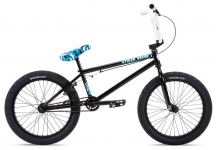 Велосипед BMX 20 Stolen STEREO (2021) 20.75 BLACK W/ SWAT BLUE CAMO