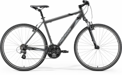 Велосипед 28 Merida CROSSWAY 10-V   silk anthracite(grey/black) 2021