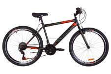 Велосипед 26 Discovery ATTACK 14G Vbr рама-18 St черно-оранжевый хаки (м) 2019
