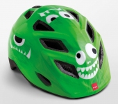 Шлем детский MET Elfo Genio Green Monsters glossy