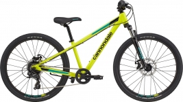 Велосипед 24 Cannondale Kids Trail Girls (2021) nuclear yellow