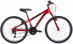 Велосипед 24 Discovery RIDER AM   красный 2021