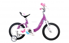 Велосипед RoyalBaby BUTTERFLY 18, фиолетовый