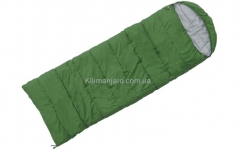Спальник Terra Incognita Asleep 300 R одеяло с капюшоном (зелёный)