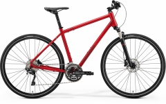 Велосипед 28 Merida CROSSWAY 500   matt burgundy red(dark red) 2021