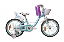 Велосипед VNC  20 Miss, 2019-FA-BW, 30см бело-синий