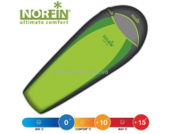 Спальный мешок кокон  Norfin LIGHT 200  +10°- 0° / 220х55(80)см / NF