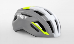 Шлем MET Vinci  MIPS Gray Safety yellow | Glossy