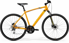 Велосипед 28 Merida CROSSWAY 20-D   silk orange(yellow) 2021