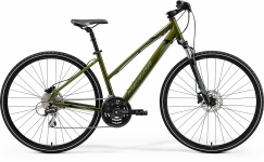 Велосипед 28 Merida CROSSWAY 20-D L   moss green(silver-green/black) 2021