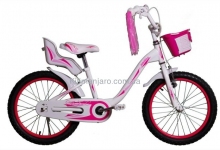 Велосипед VNC 16 Melany, 1617-FS-WP, 22 см розово-белый