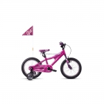 Велосипед Ghost POWERKID 16 розово-фиолетово-белый 2019