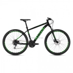 Велосипед Ghost Kato 2.7 27 5 черно-зеленый 2019