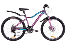 Велосипед 26 Discovery KELLY DD фиолетово-розовый с голубым 2019