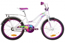 Велосипед 20 Formula FLOWER бело-фиолетовый 2019