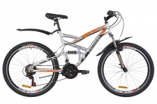Велосипед 26 Discovery CANYON серо-оранжевый 2019