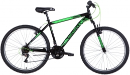 Велосипед 26 Discovery RIDER AM   черно-зеленый 2021