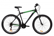 Велосипед 29 Discovery TREK AM 14G  Vbr St черно-зеленый с серым   2020