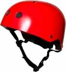 Шлем детский Kiddi Moto красный металлик
