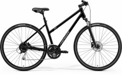 Велосипед 28 Merida CROSSWAY 100 L   glossy black(matt silver) 2021