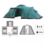 Кемпинговая палатка Tramp Brest  9